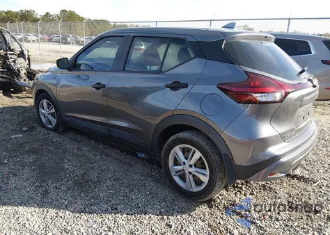2022 Nissan Kicks S Xtronic Cvt из США, поврежденный, VIN 3N1CP5BV7NL531823